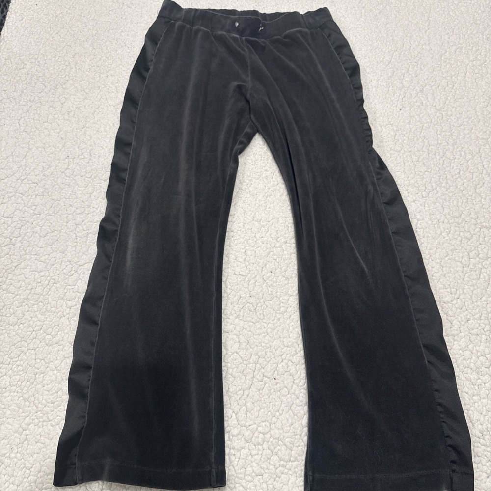 Preowned- Nautica velour Sweatpants Womens (Size M) rare gym yoga leisure wear